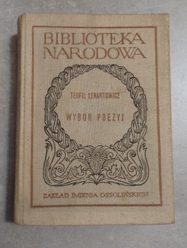 Teofil Lenartowicz Wybór poezj Biblioteka Narodowa