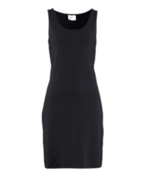 Wygodna, czarna,bawełniana sukienka r48/50 +gratis