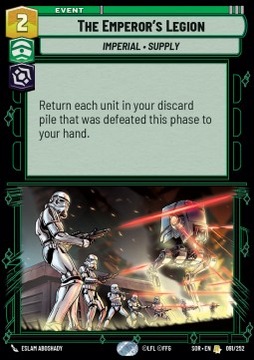 The Emperor's Legion Star Wars Unlimited
