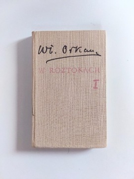 Władysław Orkan "W Roztokach tom 1" 