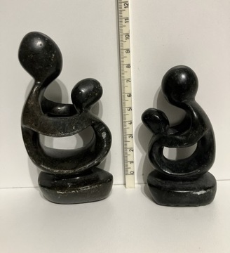 figurki „kamienne” zimbabwe MOTHER AND CHILD stone