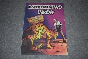 Dziedzictwo Inków komiks PRL Tibor Horvath