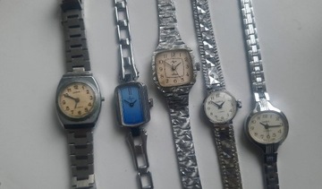 Łucz, Zaria, Czajka ZSRR damskie zegarki vintage