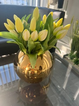 Bukiet tulipanów 7 szt sztuczne jak żywe gumowe