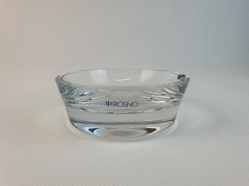 KROSNO popielnica szklana, przeźroczysta 11,5 cm