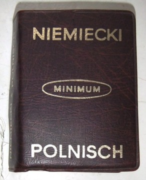 Słownik Polsko Niemiecki MINIMUM 1974 podręczny