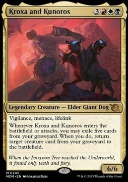 MTG Kroxa and Kunoros