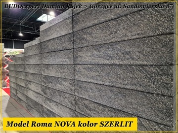 Nowoczesne ogrodzenie modułowe Joniec Roma NOVA