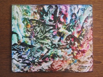 G. Walas, obraz olejny, pejzaż 25x30 cm