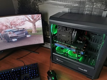 Komputer do grania/i7 8700k/GTX1080ti/16gb+MONITOR