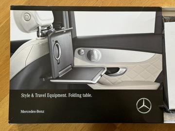 Stolik Składany Oparcia Fotela Mercedes-Benz
