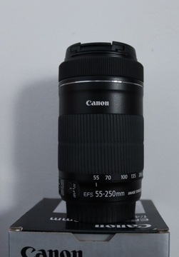 Obiektyw canon EFS 55-250 ISSTM