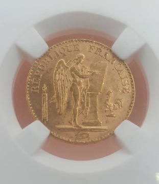 20 franków A 1897r. Anioł 