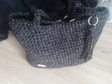 Torba bawełniana wykonana ręcznie/handmade nowa.