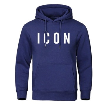 Bluza męska z napisem ICON 