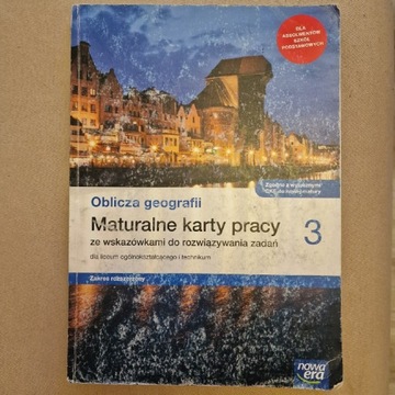 Oblicza geografii Maturalne karty pracy kl.3