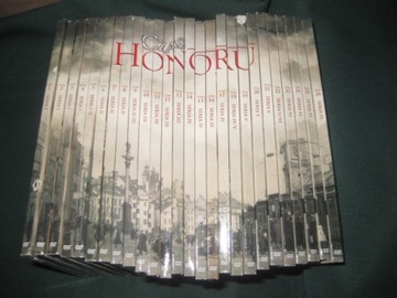 CZAS HONORU SEZONY 1-6  [DVD+KSIĄŻKA]  (26 DVD)