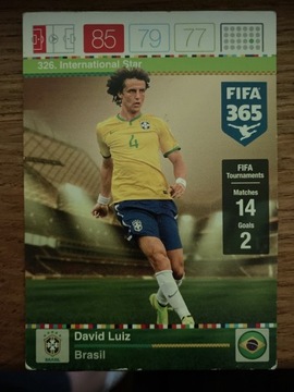 Karty Panini Fifa 365 ( David Luiz)
