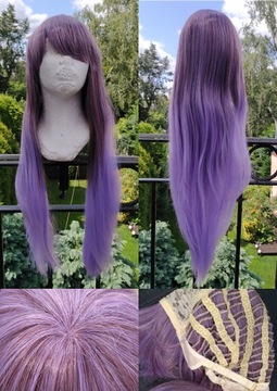 Peruka cosplay wig pastel goth harajuku fioletowa