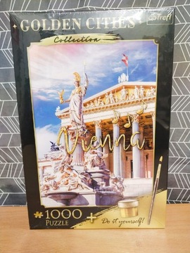 Puzzle Wiedeń  Trefl 1000 Złota Kolekcja 