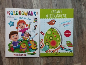 Zestaw kolorowanek Wielkanoc