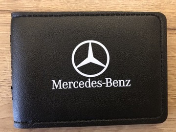 Etui skórzane dokumenty prawo jazdy Mercedes 