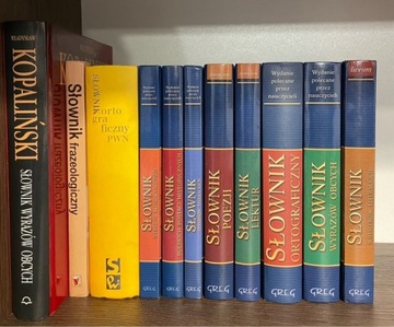 11 różnych słowników szkolnych
