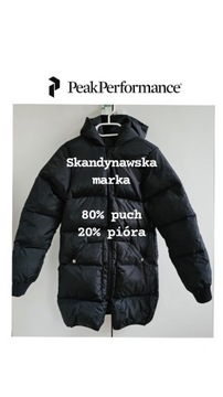 Peak Performance damska kurtka zimowa XS puchowa