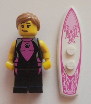Lego Surfer Girl - Surferka col04-5