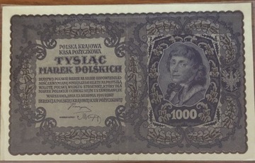 1000 Marek polskich 1919 r.