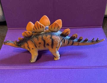 Stegozaur figurka gumowy duży 48 cm