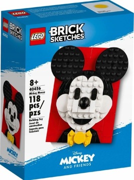 LEGO Brick Sketches Myszka Mickey nowy