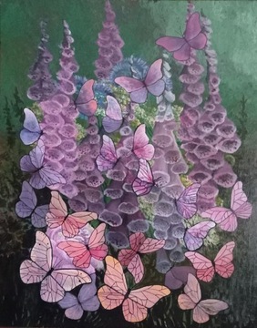 Obraz na płótnie 80 x 100 cm akryl 