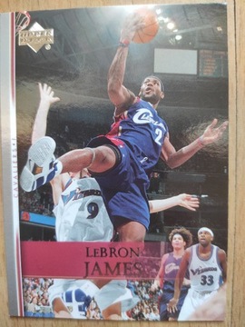 Karta NBA Upper Deck Lebron James 192