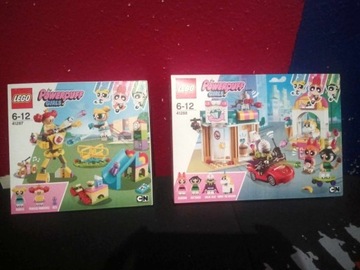 Lego Powerpuff Girls 41287 i 41288, nowe, Atomówki