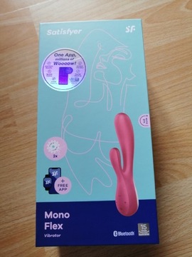 Mono flex królik Satisfyer aplikacja na telefon 