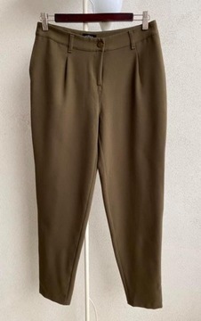 Świetne spodnie włoskie OLTRE wysoki stan r. 38