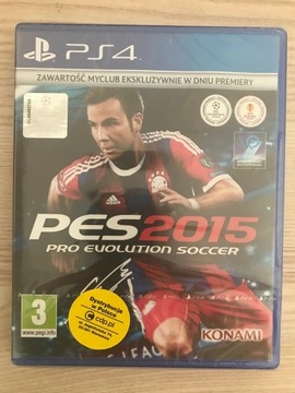 Pro Evolution Soccer 2015 PS4 FOLIA PL Okładka