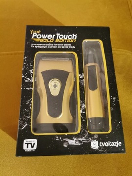 NOWA GOLARKA Power Touch Gold Edition + trymer