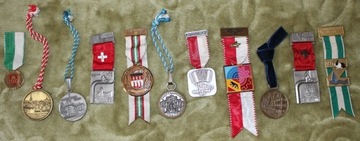 Zestaw - Medale, odznaczenia, odznaki