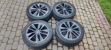 Koła Scenic III # 5x114,3 225/50 R17 # Ładny stan # Alufelgi z oponami 