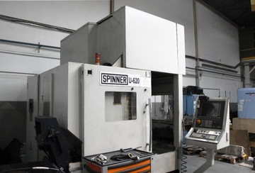 Spinner U5-620 pionowe centrum obróbcze 5 osi CNC