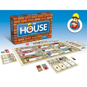 MR HOUSE strategiczna gra planszowa Grana Expert