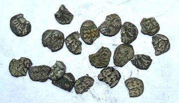 JAN OLBRACHT (1492-1501) denar koronny, zestaw