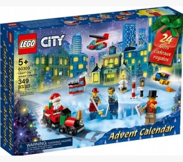 LEGO CITY Kalendarz adwentowy 60303 2021r.