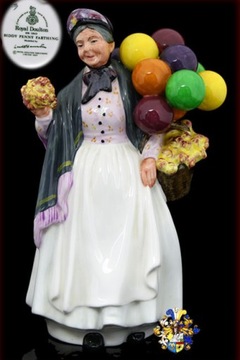 Royal Doulton Sprzedająca balony figurka syg 23 cm