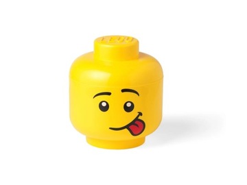 LEGO 5006161 Mały pojemnik w kształcie głowy śmiesznej minifigurki LEGO