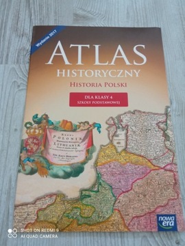 Atlas Historyczny klasa 4 podstawowa Nowa Era 