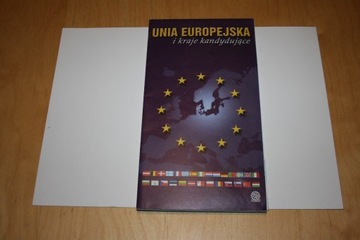 Mapa Unia Europejska i kraje kandydujące