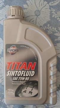 Olej przekładniowy Fuchs Titan Sintofluid 75W-80